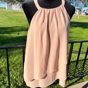 Norah women’s L halter top, tank top, sheer